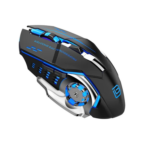 Wireless gaming mouse rgb led - wireless,