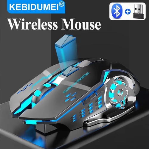 Wireless gaming mouse rgb led - gaming,
