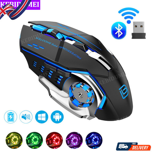 Wireless gaming mouse rgb - gaming, led