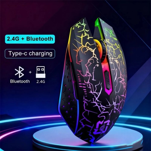 Wireless gaming mouse rgb - wireless, led