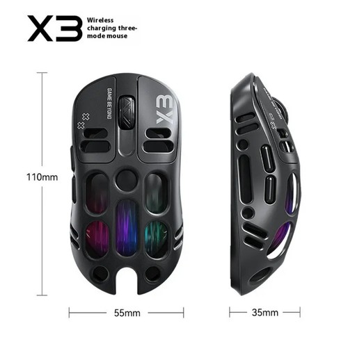 Wireles gaming mouse - mouse, x3