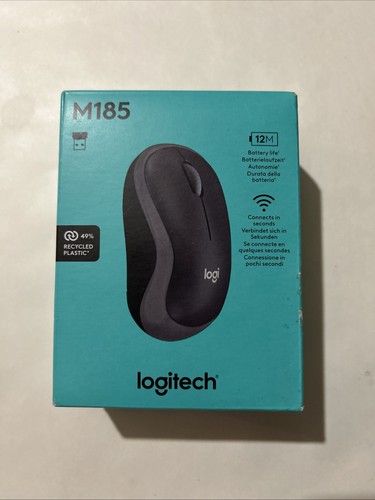 Logitech m185 wireless mouse - logitech,
