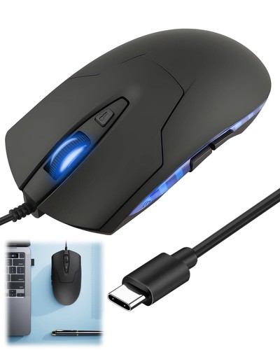 Wired usb mouse button - 6,