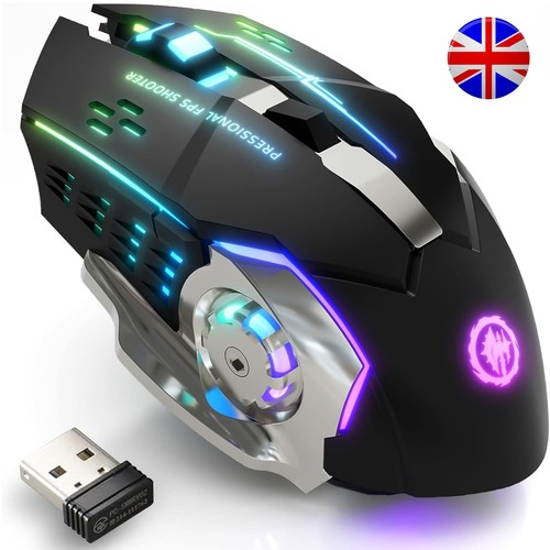Wireless gaming mouse - wireless, rgb