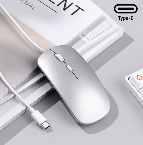 Slim silver usb - silver, usb-c