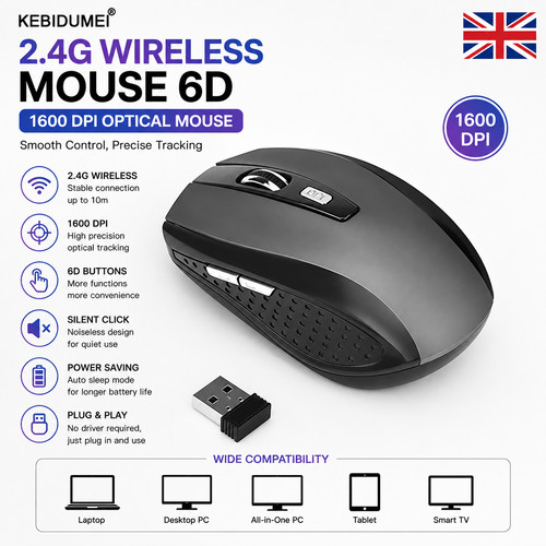 Wireless gaming mouse - 2.4g,