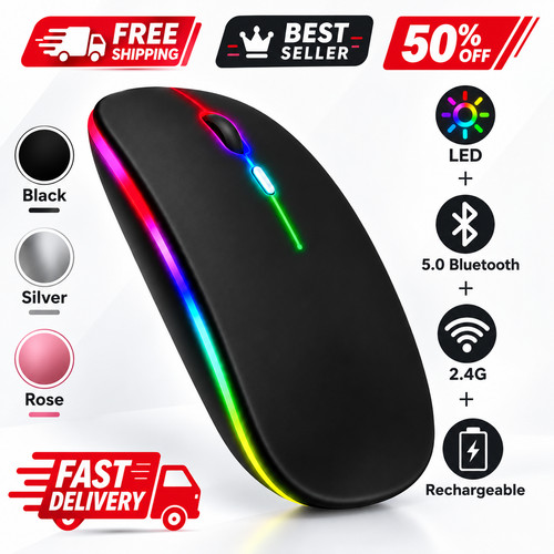 Rgb led wireless - led, mouse