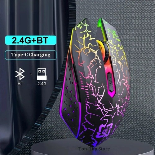 Wireless gaming mouse - gaming, rgb