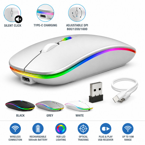 Rgb led wireless - led, mouse