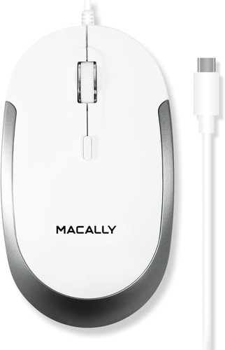 Macally usb mouse - usb-c, &