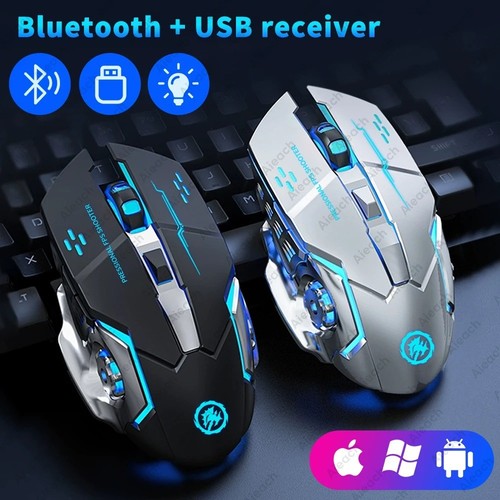 Wireless gaming mouse rgb - rgb, led