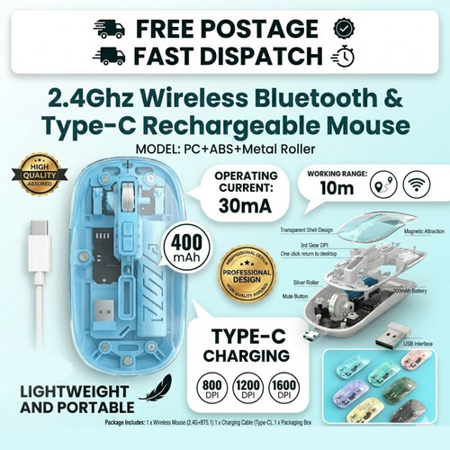 Rechargeable wireless - 2.4g,